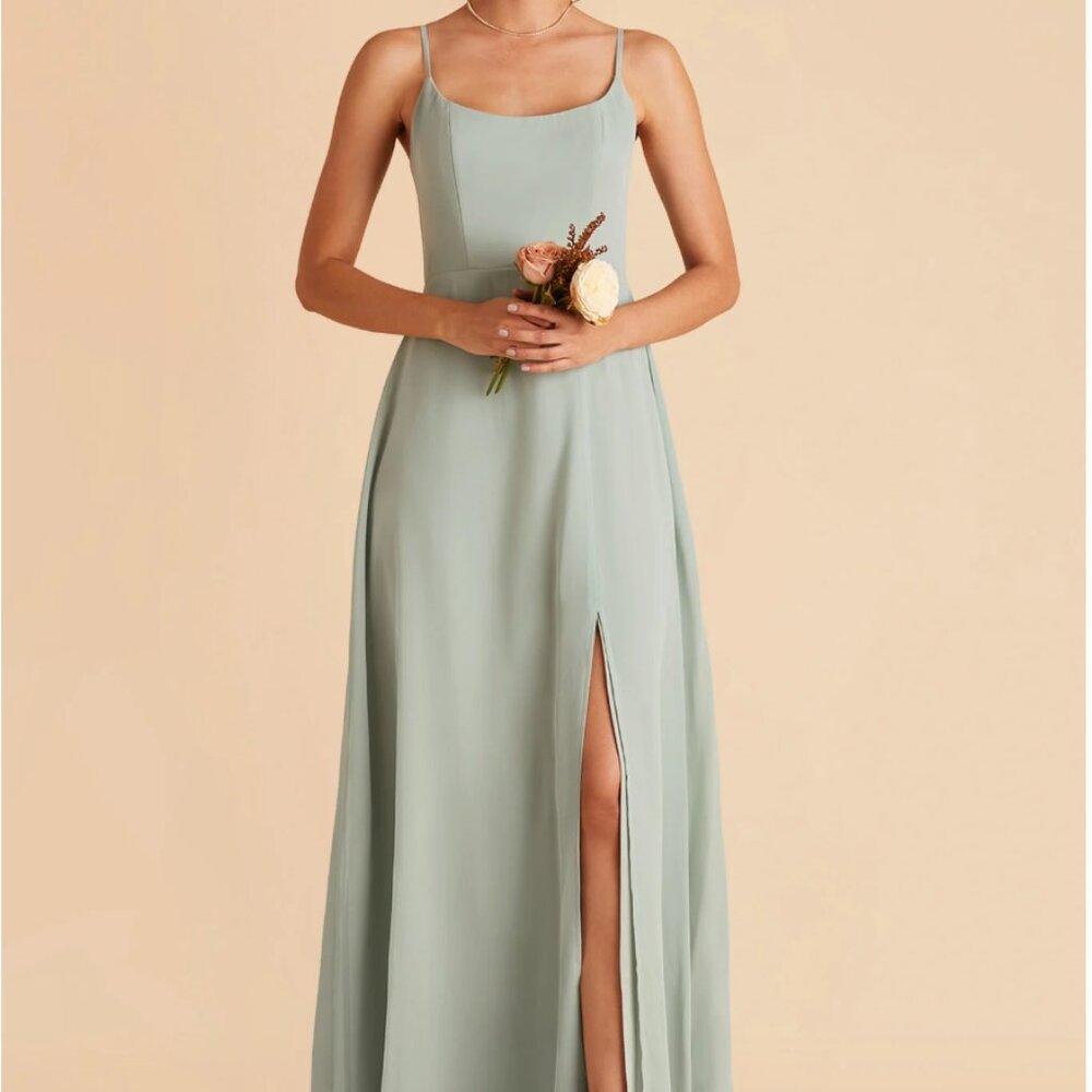 Birdy Grey Amy Dress in Sage Chiffon